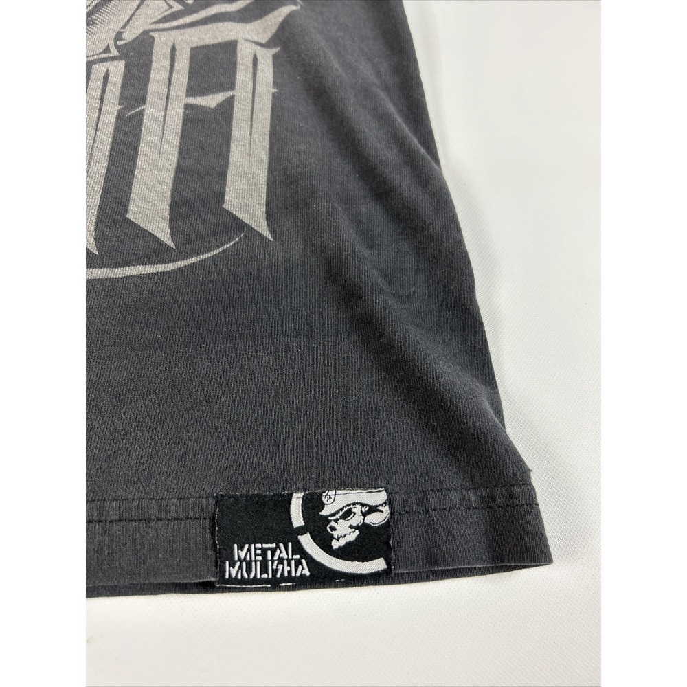 Metal Mulisha Shirt Mens Size Medium Heavy Metal Black Graphics Skull Rock - Picture 2 of 13